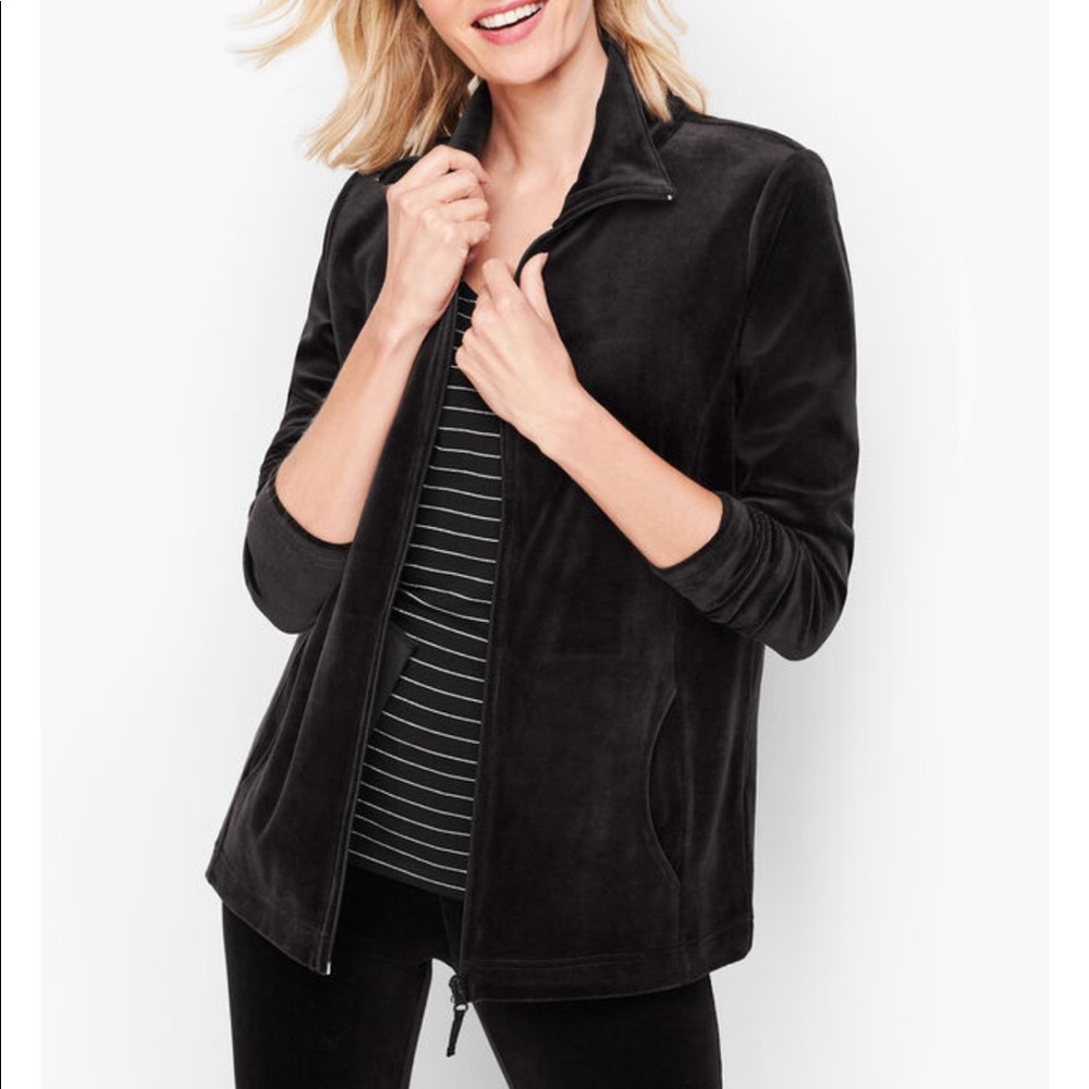 Luxe velour jacket